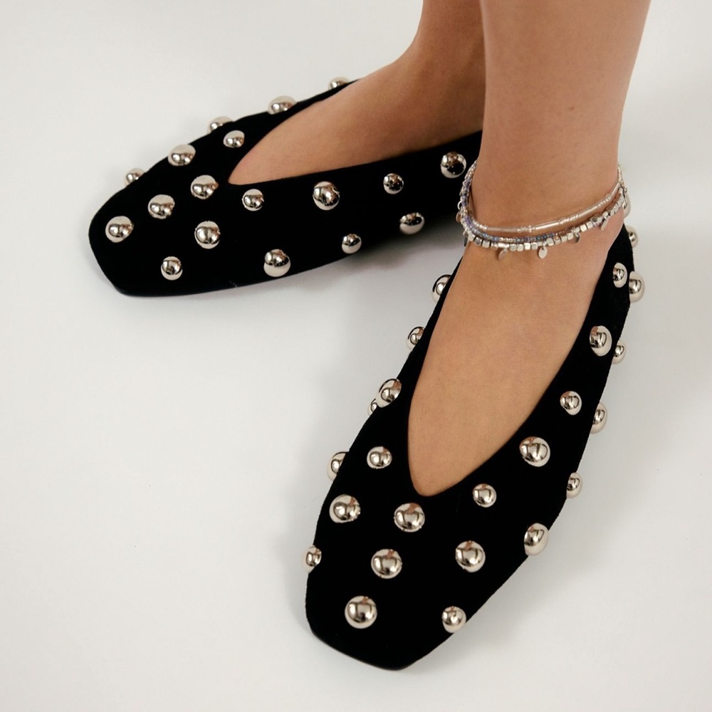 Jeffrey Campbell Everyday Embellished Flats NWT